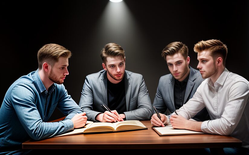 men's bible study photo
