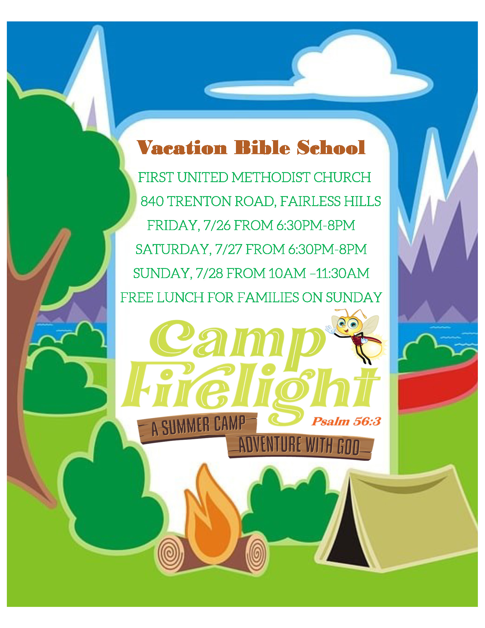 vacation bible school poster